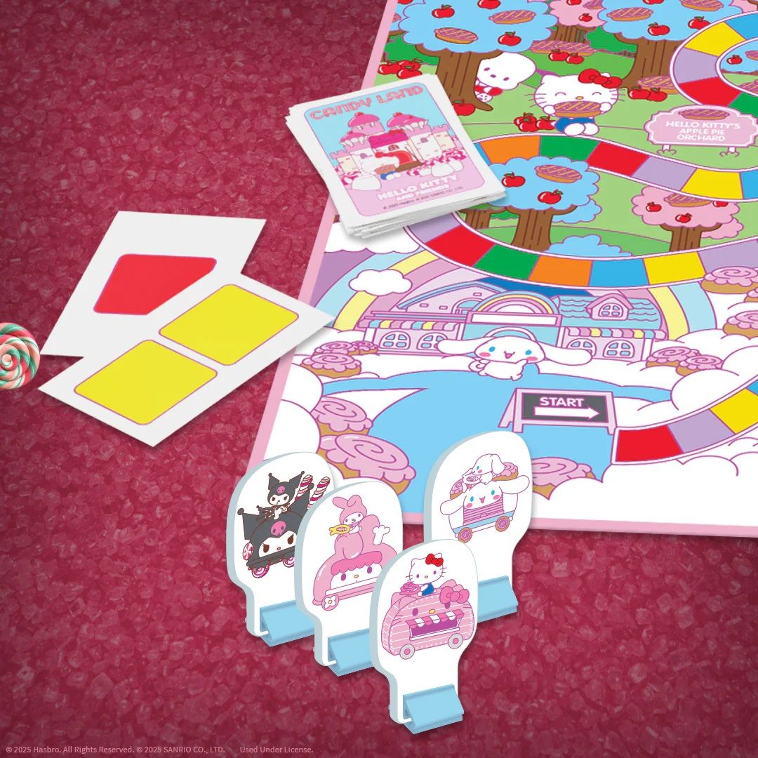Hello Kitty & Friends Come to Candy Land in Official Hasbro Board Game ...