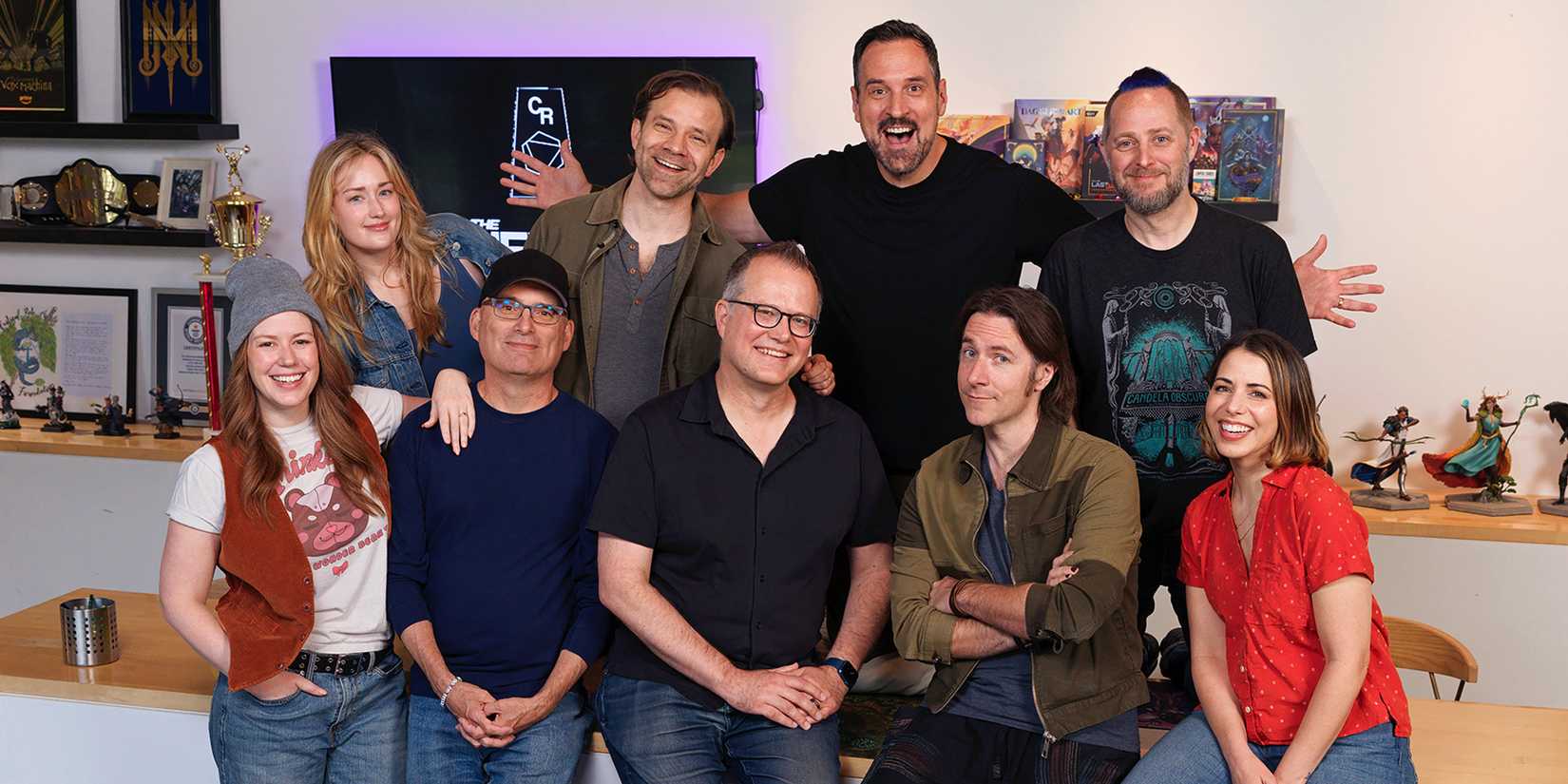 Critical Role com Chris Perkins e Jeremy Crawford