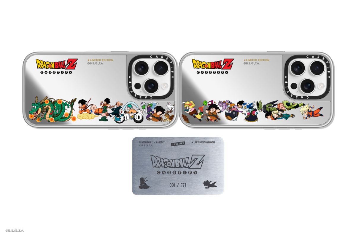 スマホアクセサリー DRAGON BALL Z X CASETiFY CASETiFY Reveals International DBZ 40th Anniversary