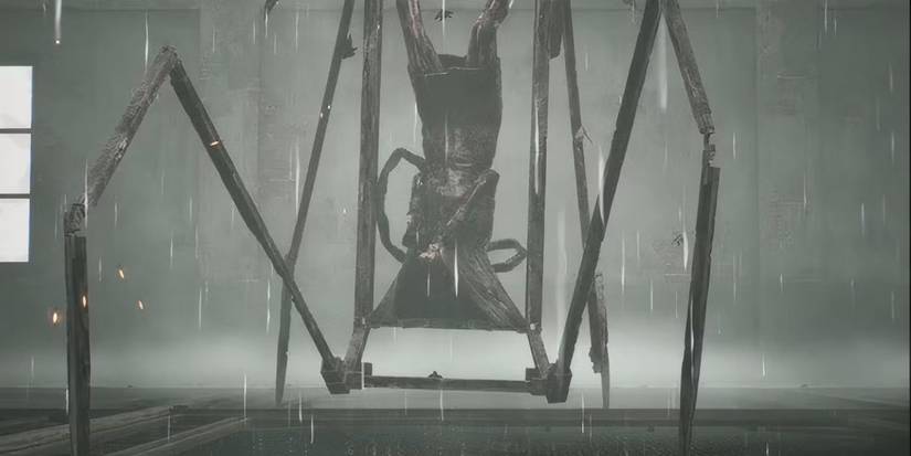 Mary (or Maria) transforms into a nightmarish monster in Silent Hill 2