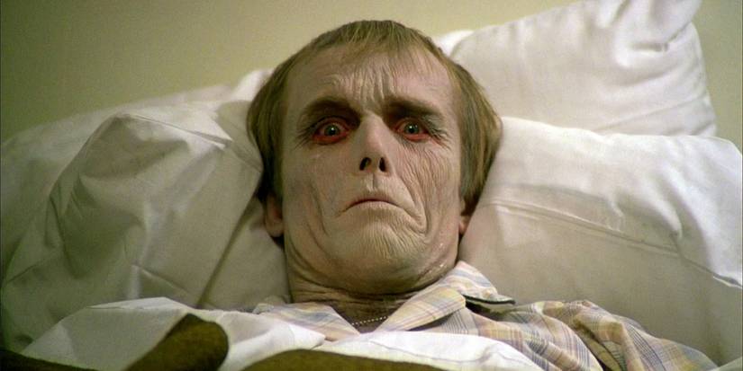 A man turned into a zombie while in bed