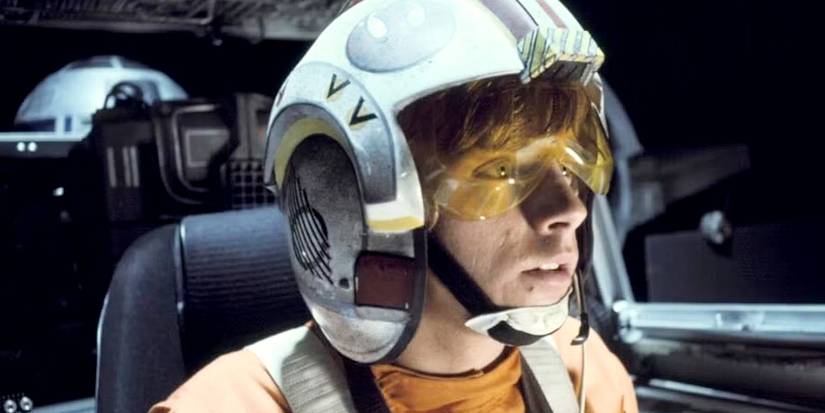 Luke Skywalker em batalha na Estrela da Morte