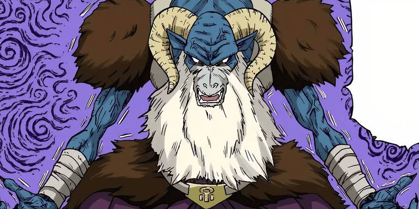 Old Moro in Dragon Ball Super's manga.