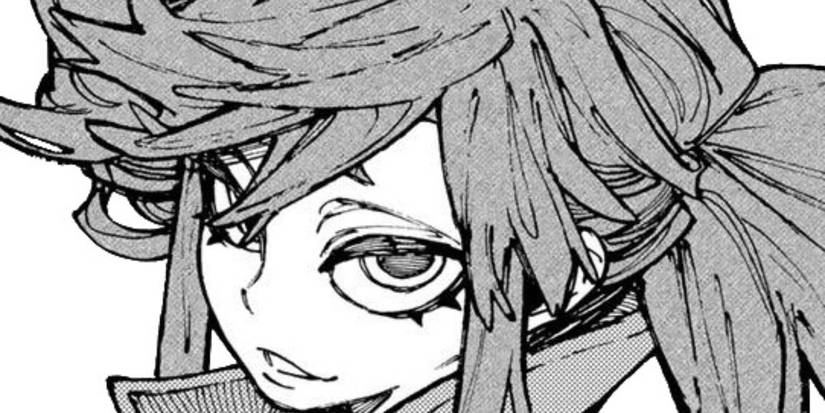 Riyo Reaper smiles in Gachiakuta manga.