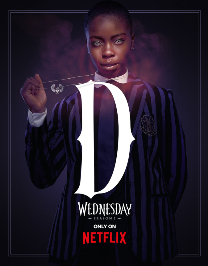 Wednesday Season 2 Character Posters Unveiled, Teasing Outcast Powers ...