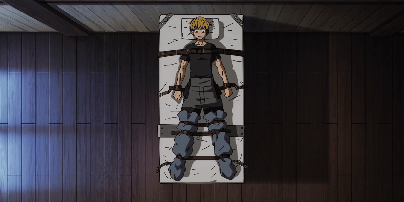 Shinra Awakens From His Unconscious State in Fire Force Season 3, Episode 12
