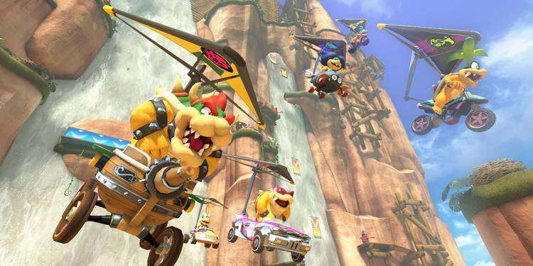 Mario Riding Rocket It's the End of an Era for Mario Kart and Nintendo