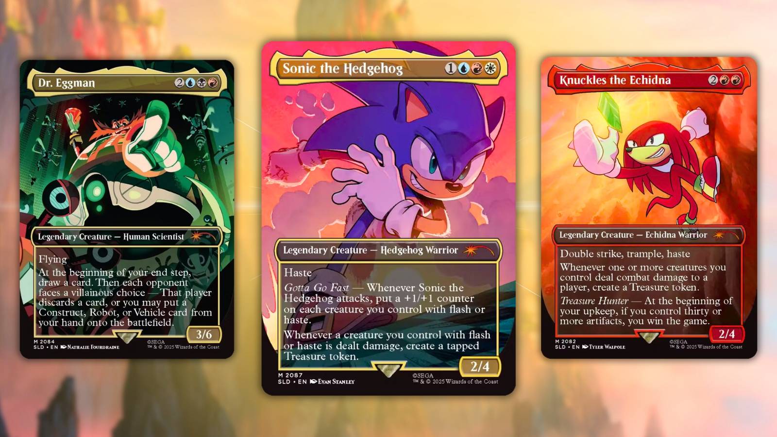 Sonic the Hedgehog Comes to Magic: The Gathering in a New Secret Lair Series Sonic the Hedgehog Comes to Magic: The Gathering in a New Secret Lair Series