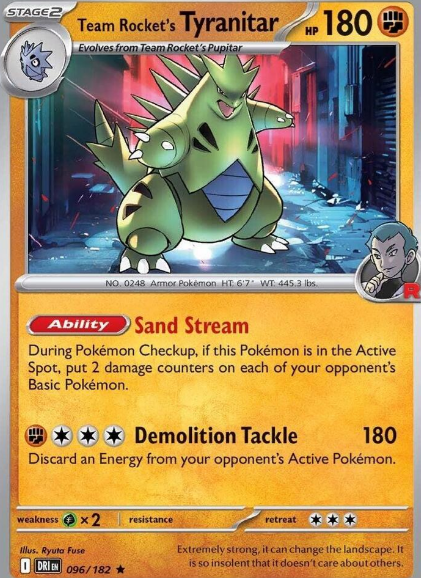 pokemon team rocket best cards Drampa 184/162 main image 1