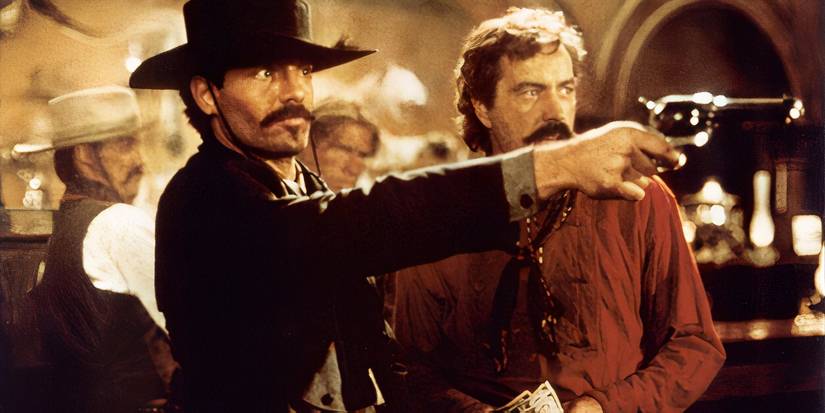 Johnny Ringo and Curly Bill get into a scuffle with Wyatt Earp and Doc Holliday in Tombstone.