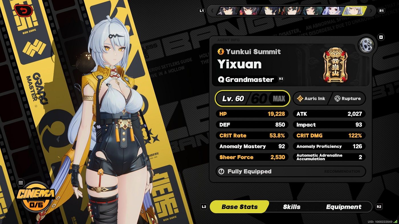 How to Build Yixuan in Zenless Zone Zero