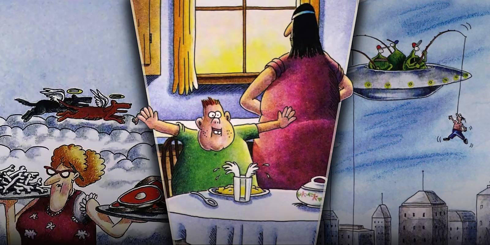 10 Best Reused Jokes In The Far Side, Ranked