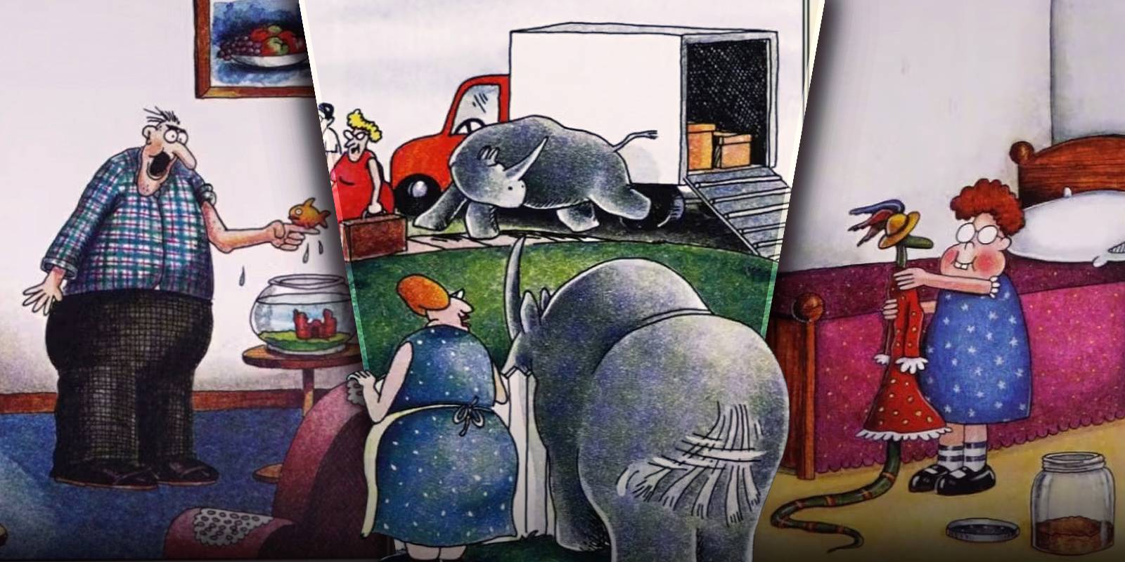 10 Hilarious Far Side Comics About Our Pets