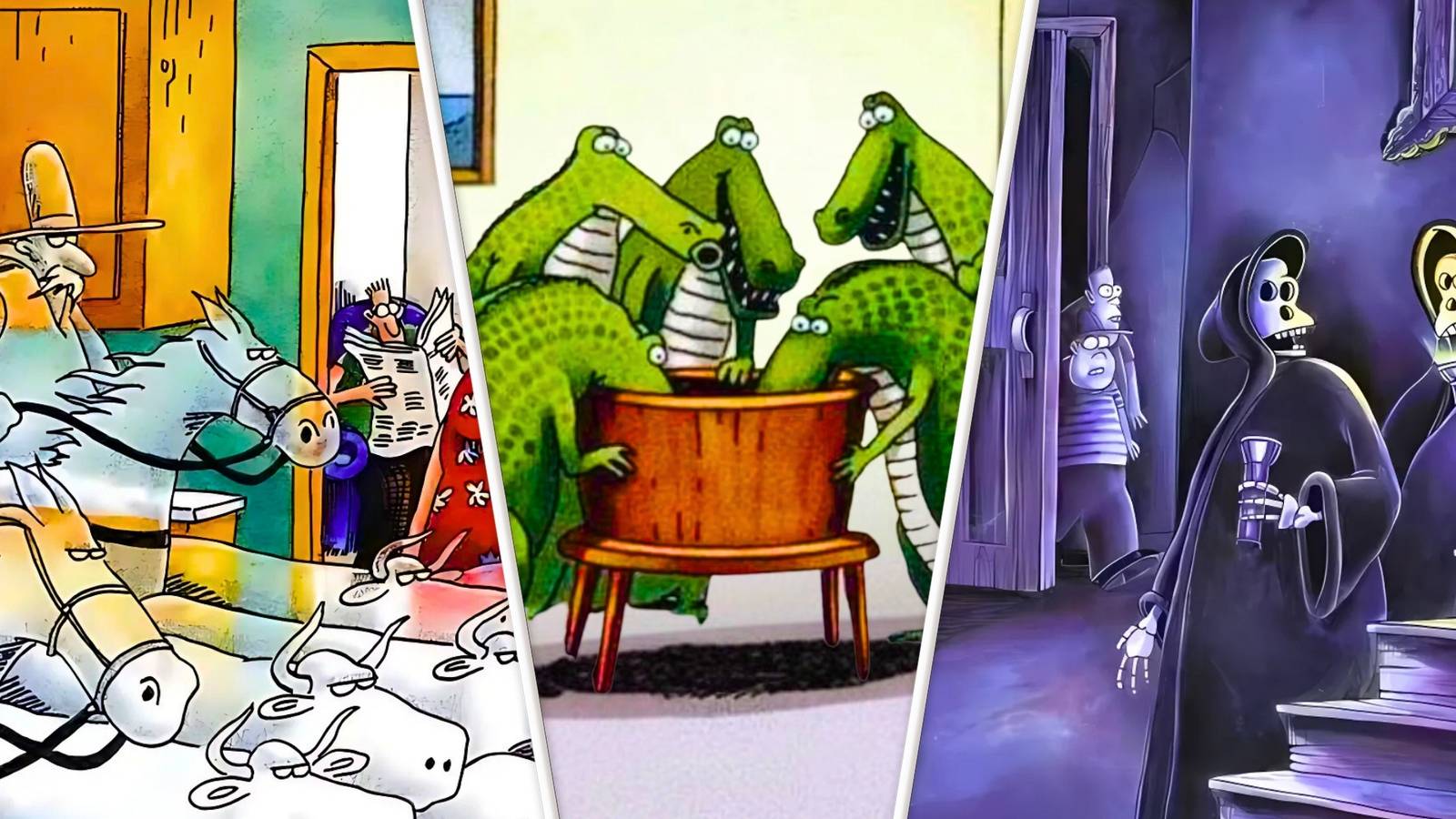 10 Best Far Side Comics About Haunted Houses, Ranked