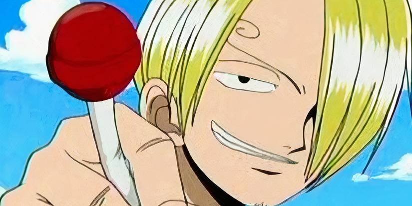 4kids One Piece censorship with Sanji and a lollipop