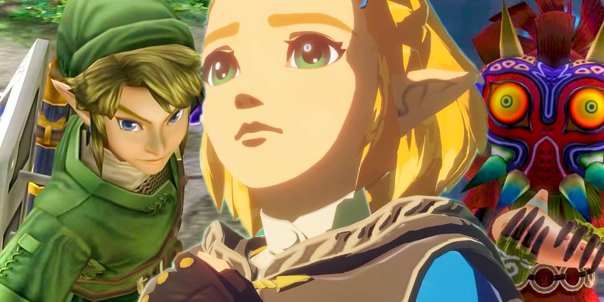 Princess Zelda in Age of Imprisonment with Link from Twilight Princess