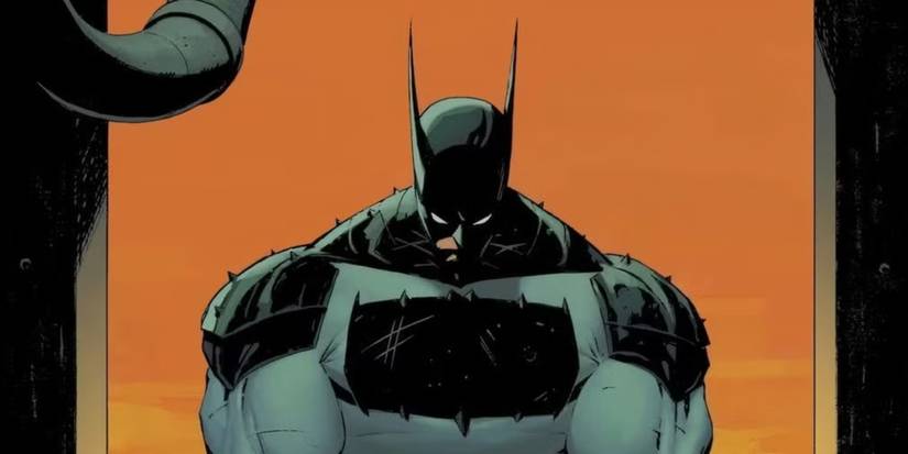 Absolute Batman cover art featuring the new muscle-bound take on the hero.