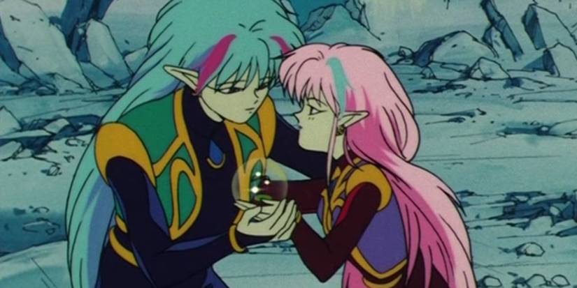 Ail et An bercent leur arbre Makai renaissant dans l'anime Sailor Moon.