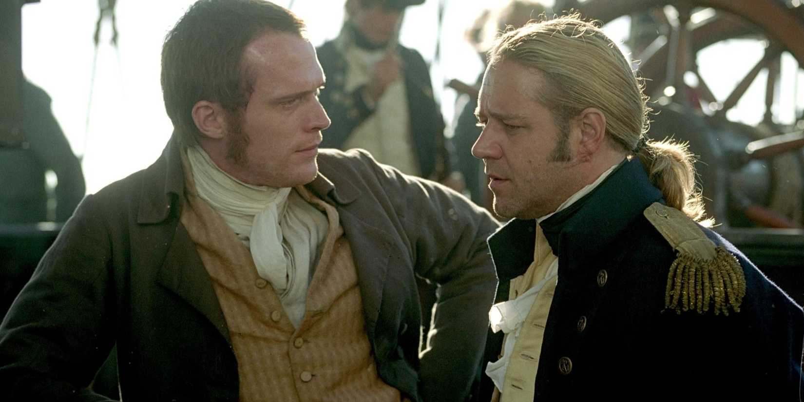 Aubrey and Maturin in Master and Commander Far Side of the world