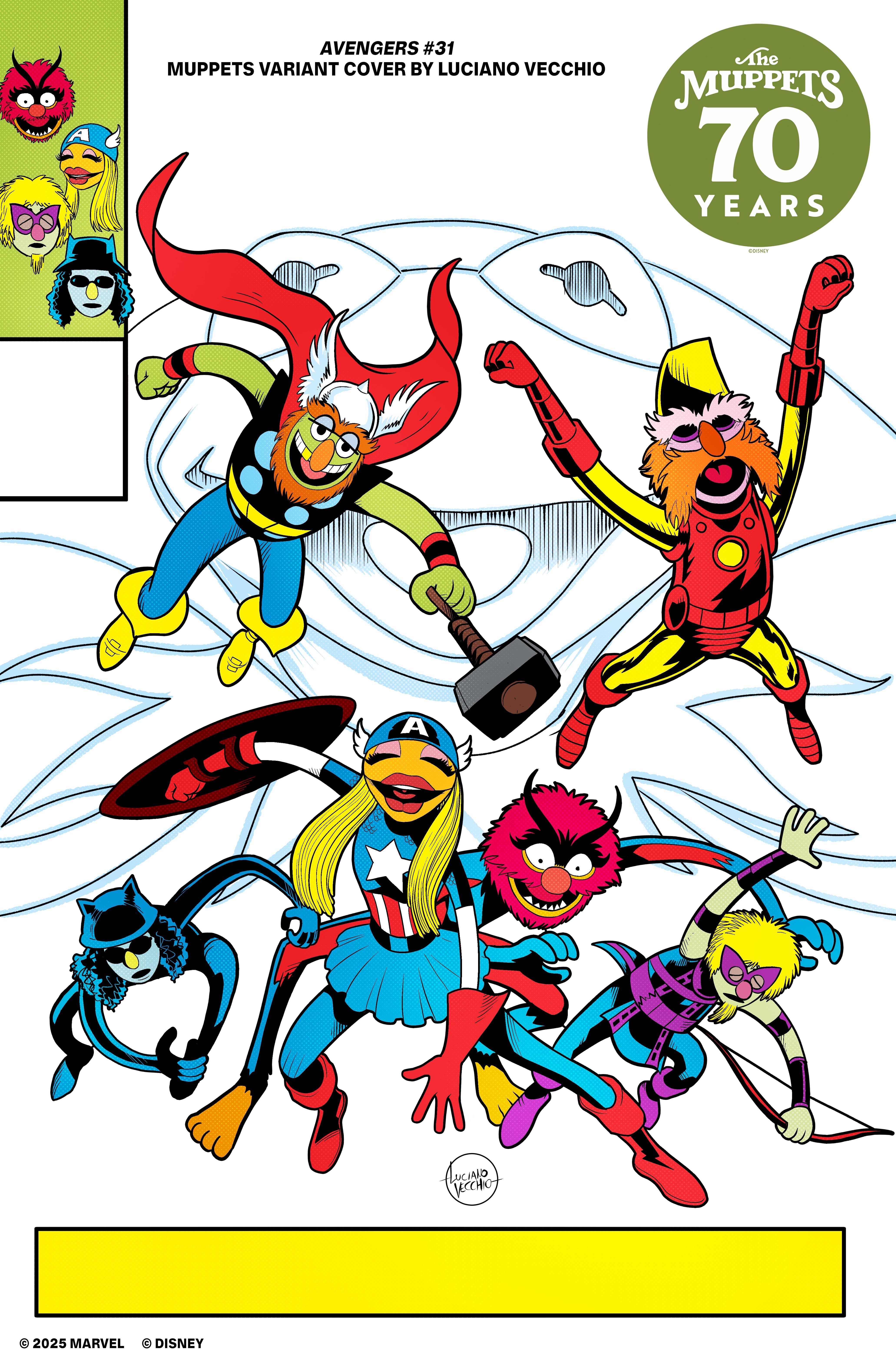 The Muppets Turn 70, And Marvel Celebrates with Incredible, Never ...