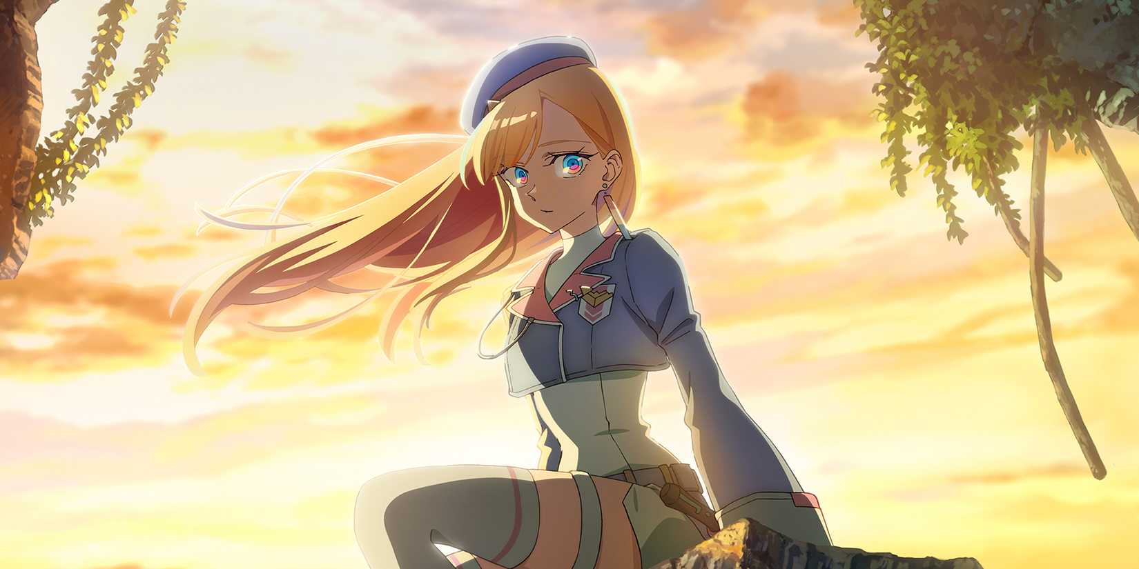 The first visual teaser for Dusk Beyond the End of the World, an original sci-fi animated series streaming exclusively on HIDIVE.