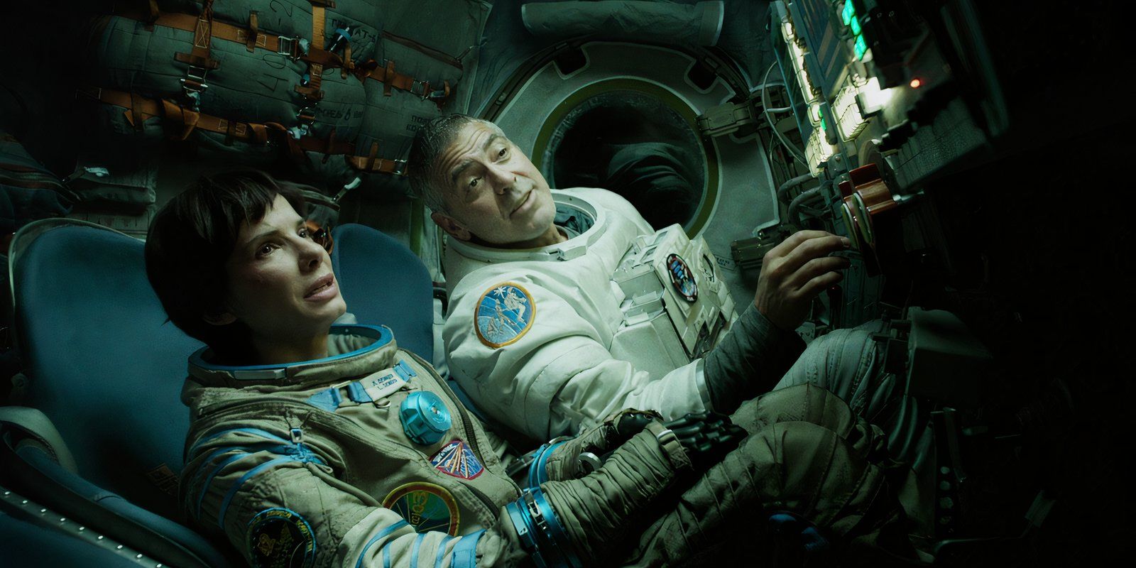 Gravity 2013 George Clooney Sandra Bullock