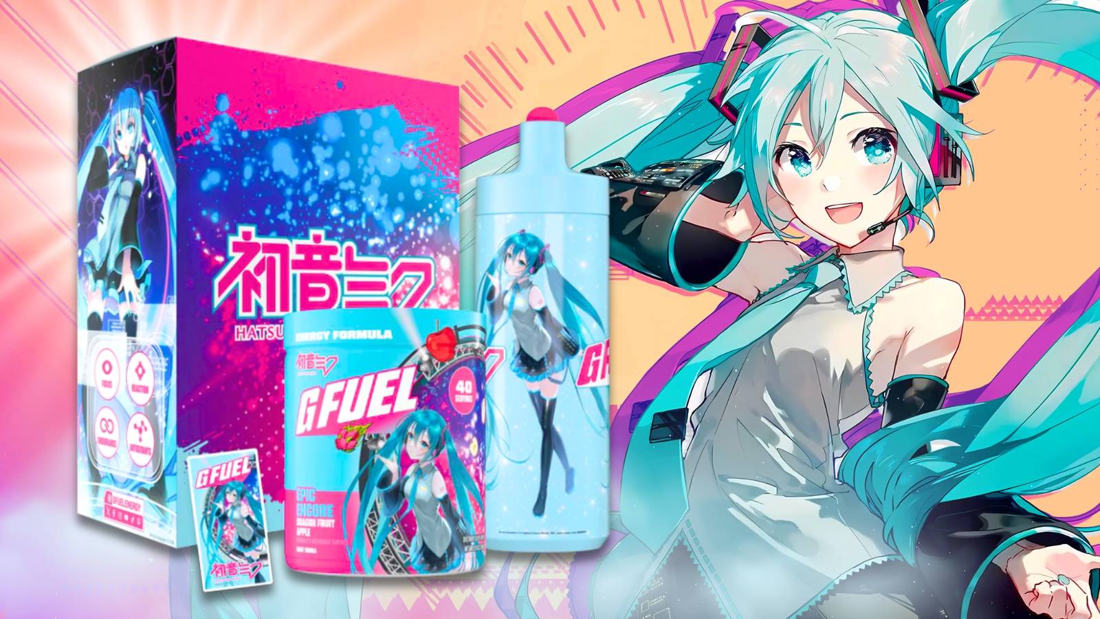 International Hatsune Miku Fans Get 'Epic Encore' With New Energy Drink