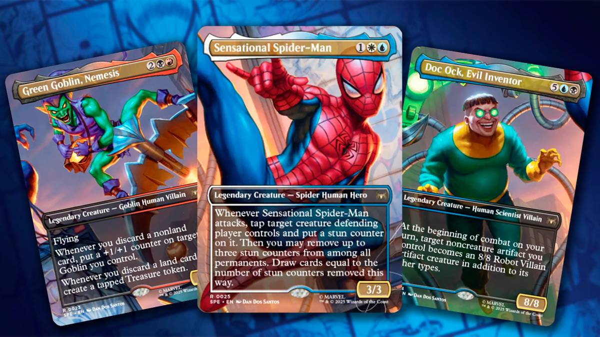 Marvel's Spider-Man x MTG Set Revealed at SDCC Marvel's Spider-Man x MTG Set Revealed at SDCC