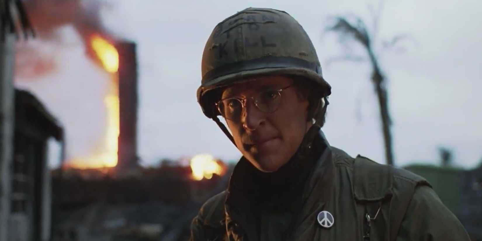 Matthew Modine as Private Joker in Full Metal Jacket