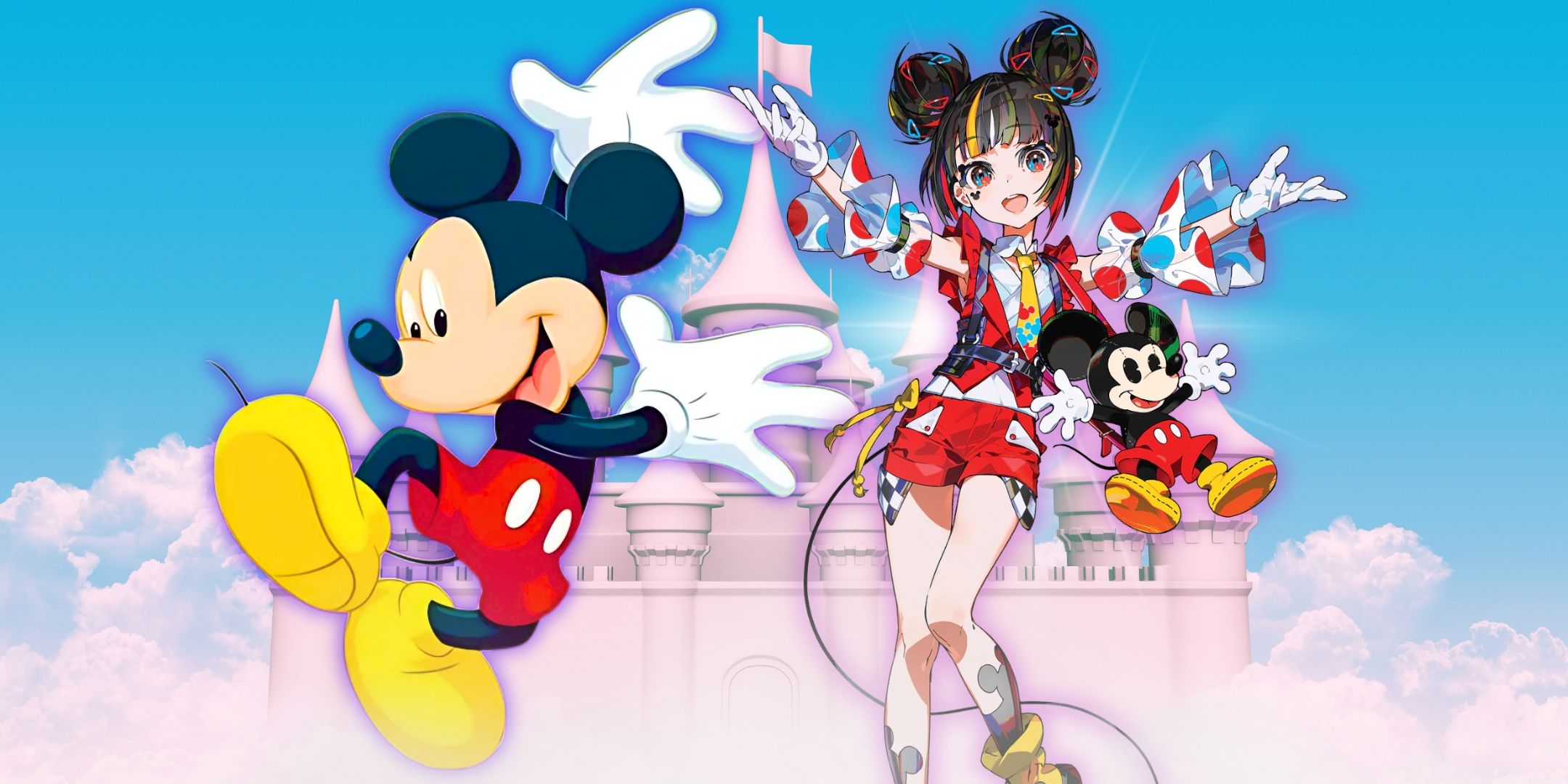 Mickey Mouse's Official Anime Girl Transformation Gets New Release