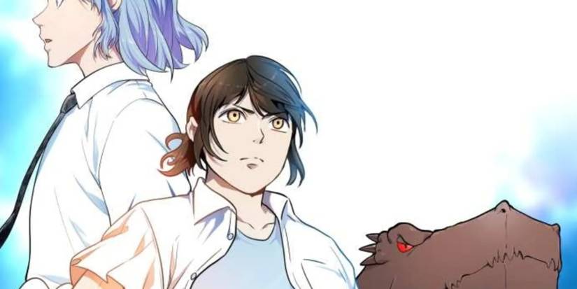 The main characters of Tower of God look proud and confident