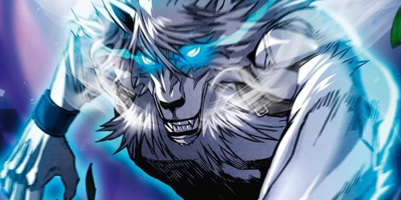 A werewolf attacks in The Druid of Seoul Station