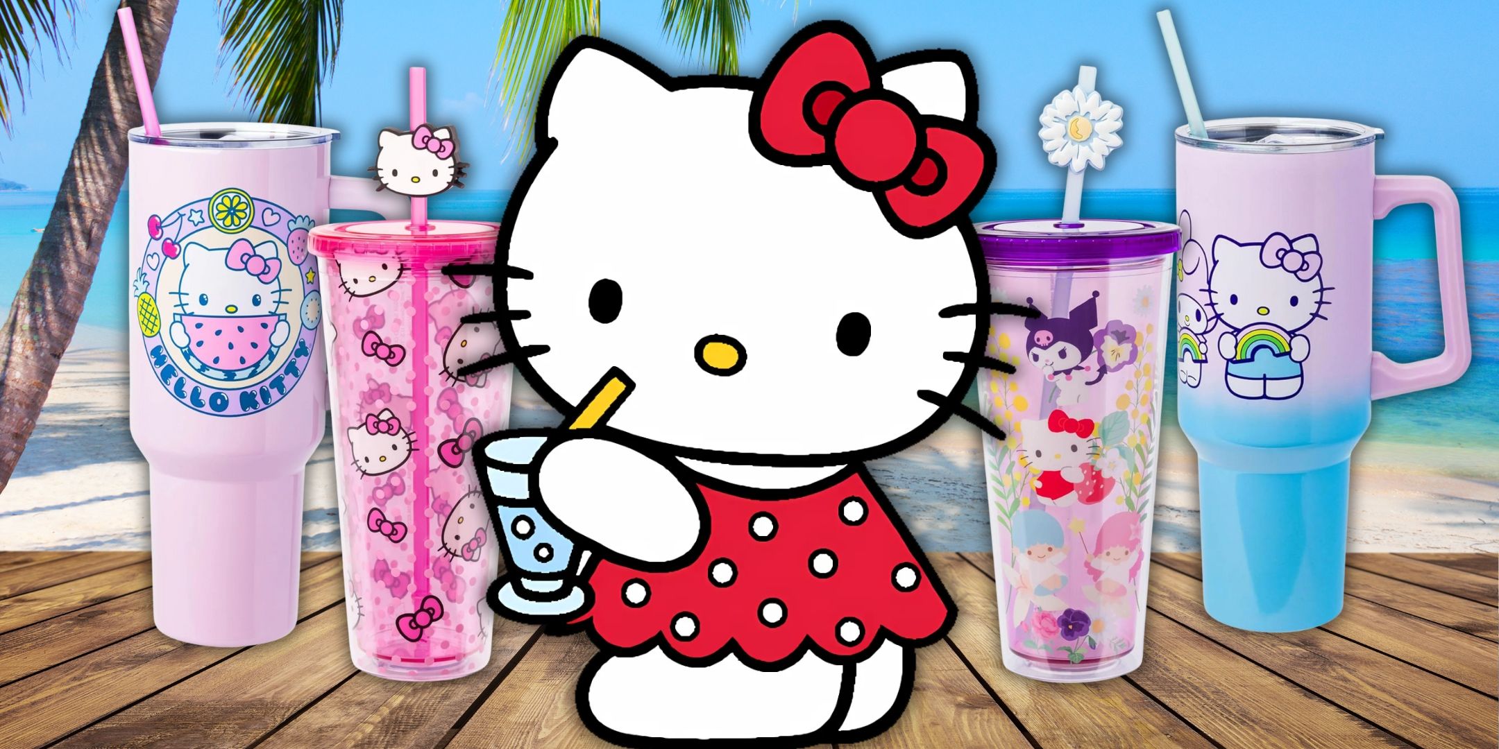 kitty　7月 Hello Kitty Drops Trademark Red Color for 'Refreshing' Light