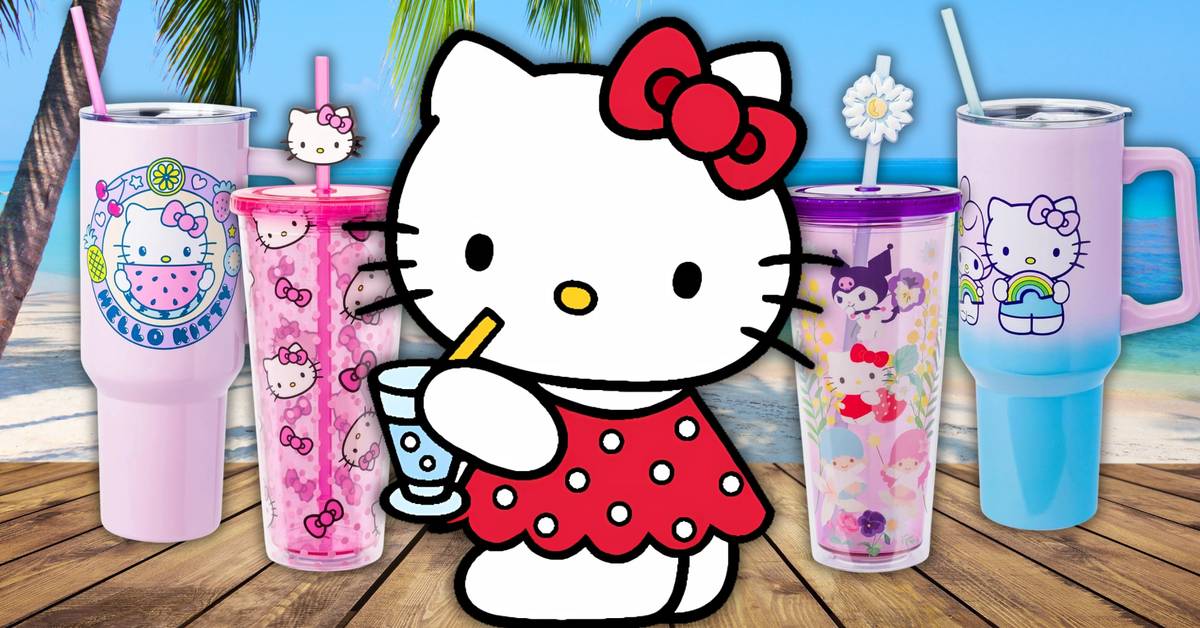 Tasse Boba Cinnamoroll Hello Kitty Avec Paille - Design Kawaii, Tasse à Bulles Transparente Avec Figurine - Cannelle