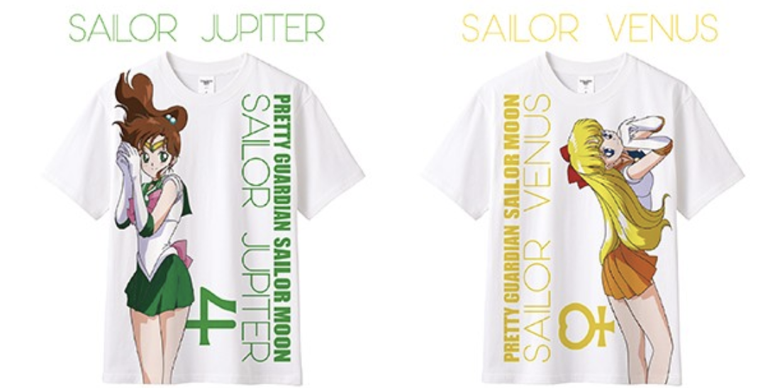 Sailor Moon's '90s Anime Artwork Update Comes to Official Store