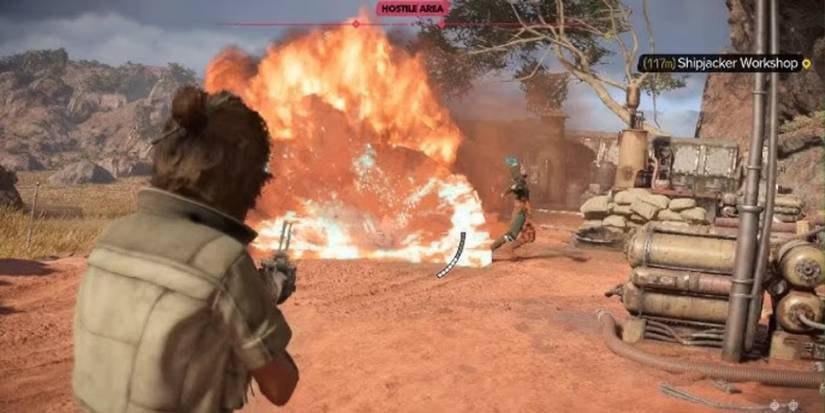 Star Wars Outlaws Gameplay 5 as Kay detonates something
