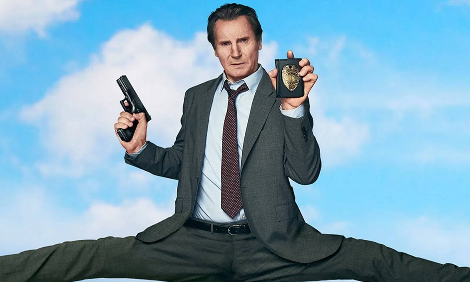 Liam Neeson's Naked Gun Popcorn Bucket Is One Big Dirty Joke