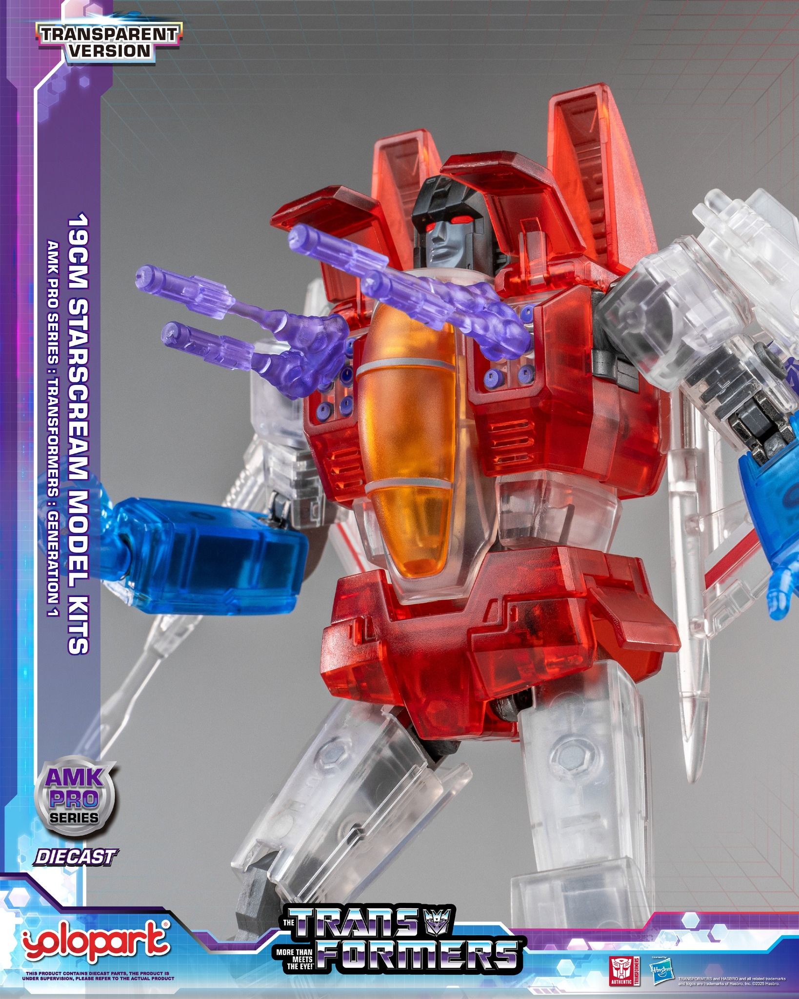 Transformers' Starscream Gets New Limited-Run Release in 'Clear' Win ...