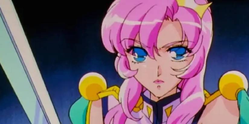 Utena Tenjou wields a sword in Revolutionary Girl Utena.
