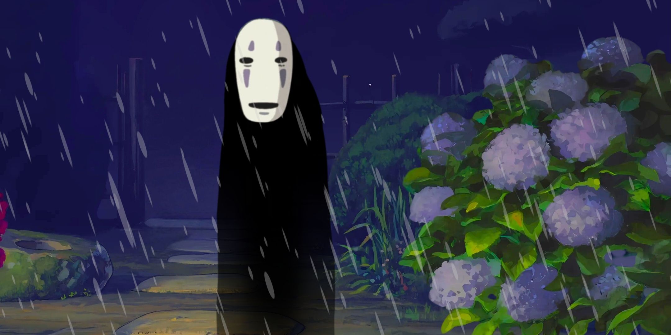 Studio Ghibli Brings Spirited Away's Rainy-Night Magic Into the Home With  Official No-Face Décor, image size:2160x1080