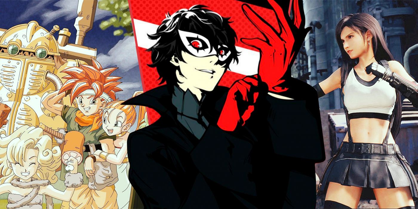 Chrono Trigger, Final Fantasy VII, and Persona 5
