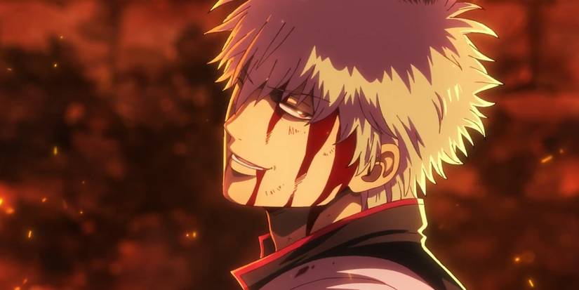 Gintoki dans le film d'animation Gintama Yoshiwara in Flames (2026)