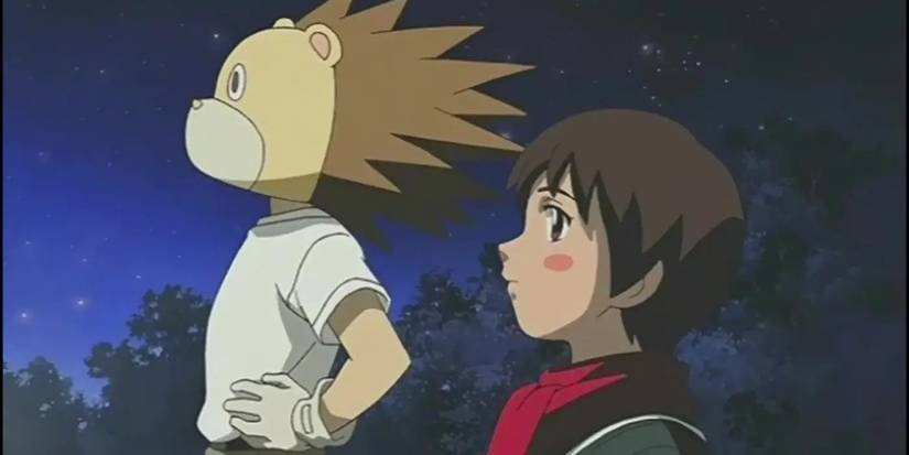 Asumi and Lion-san look at the stars in Twin Spica