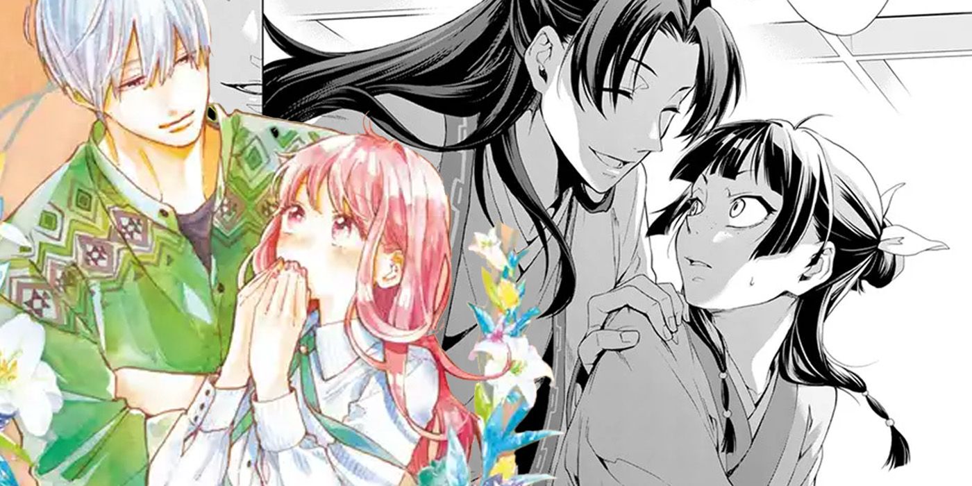 A Sign of Affection and The Apothecary Diaries manga art