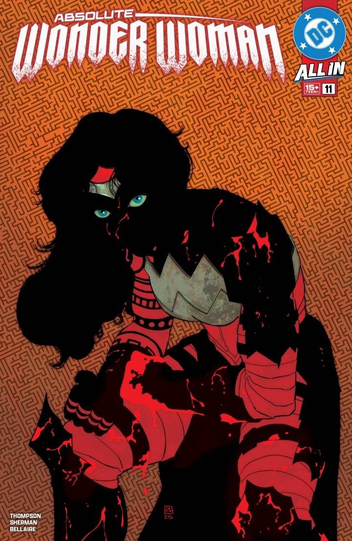 The cover of Absolute Wonder Woman #11