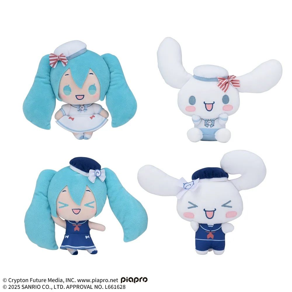 特撮 Hatsune Miku& cinnamon roll Sanrio Set 特撮 Hatsune Miku& cinnamon roll Sanrio Set SEGA Hatsune