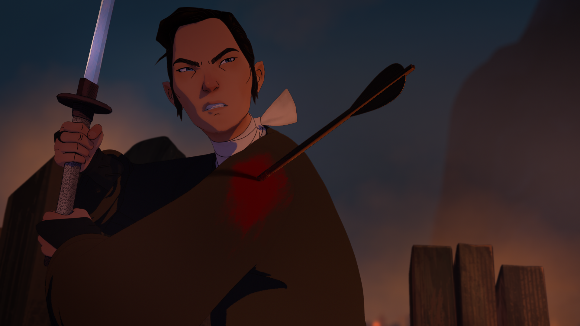 Netflix Finally Releases Major First-Look Reveal for Blue Eye Samurai ...