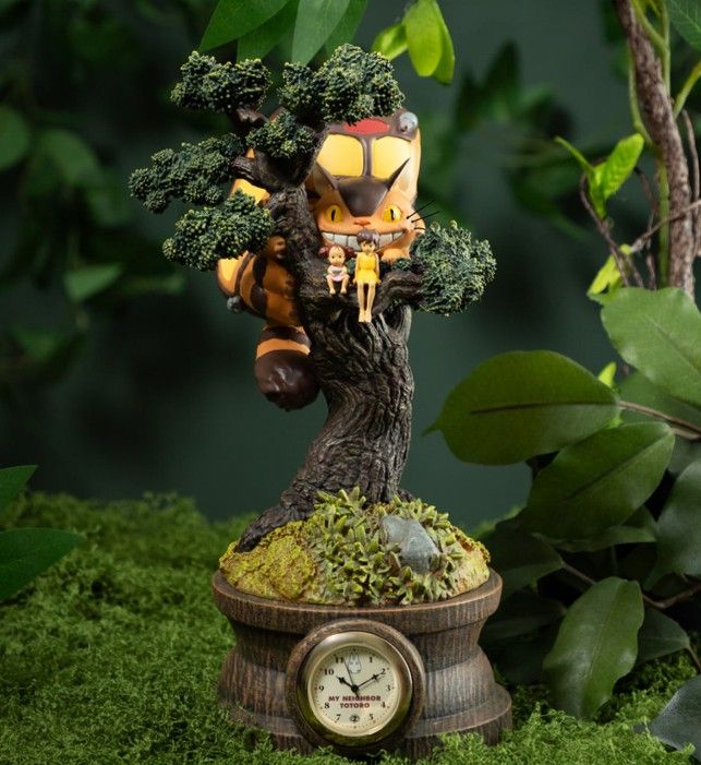Studio Ghibli's My Neighbor Totoro Catbus Clock Returns to