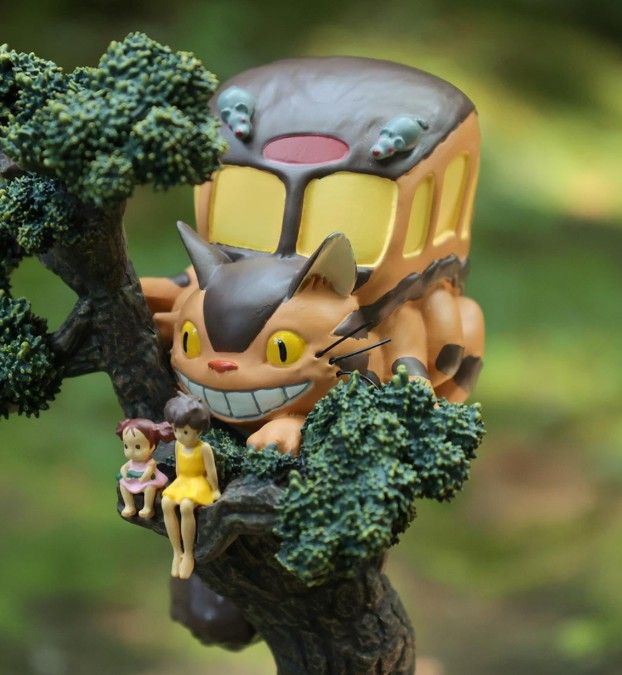 Studio Ghibli's My Neighbor Totoro Catbus Clock Returns to