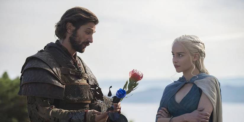 Daenerys and Daario Naharis in Game of Thrones